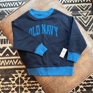 Old Navy Dark Blue and Light Blue Sweatshirt